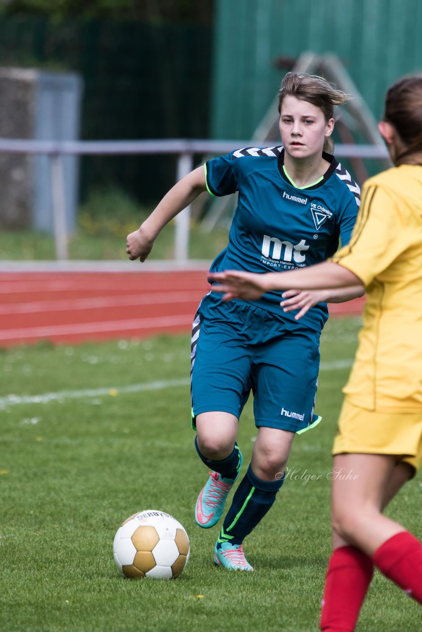 Bild 347 - B-Juniorinnen VfL Oldesloe - JSG Sdtondern : Ergebnis: 2:0